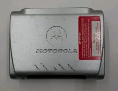 Módem Motorola MSTATEA DSL 2210-02-1022  Foto 1 de 2
