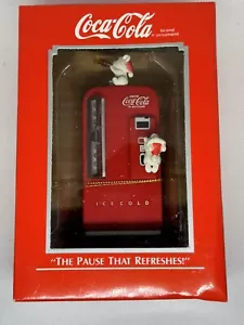 Christmas Ornament Coca Cola The Pause That Refreshes Enesco 1st In The Series - Picture 1 of 7