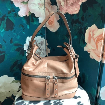 Bolso de mano de cuero Barbara Bui Foto 1 de 4