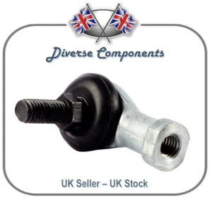 Angled Ball Joint Zinc Alloy M8 Male - Female - Picture 1 of 2