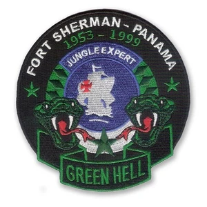 Jungle Expert Patch - Green Hell - Panama- US Army - Army Ranger Infantry - JOTC - Picture 1 of 2
