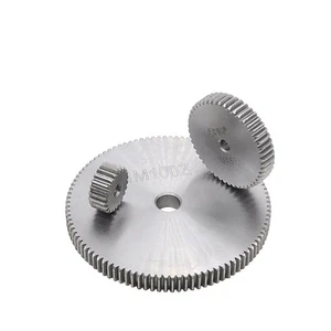 Modul 1 m, 1,5 m, 2 m Stirnräder Stirnrad mit 10 bis 90 Zähnen Flachrad - Bild 1 von 10