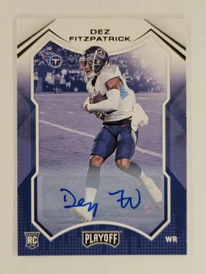 2021 Panini Playoff - Rookies Dez Fitzpatrick #230 (RC) Tennessee Titans - Image 1 of 2