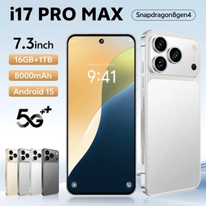 i17ProMax Global Version 5G Smartphone: 7,3" Display, 1TB Speicher, schneller Versand - Bild 1 von 27