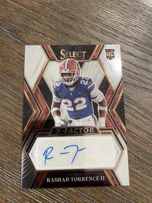 2023 Panini Select Draft Picks #XS-RTO Rashad Torrence II X-Factor Signatures - Image 1 of 2