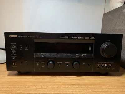 Yamaha HTR-5990 6.1 Channel 600W AV SS original Box, Remote & Manual Bundle - Image 1 of 4