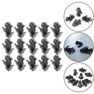 Black Nylon Replacement Clips Compatible with For Nissan Models Pack of 15 - Picture 1 of 10