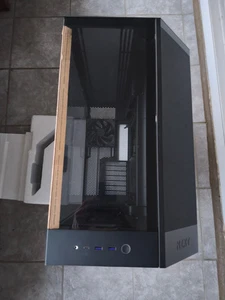 NZXT H9 Flow RGB CM-H92FB-R1 hochwertiges GAMING CASE SCHWAZ neuwertig - Bild 1 von 12