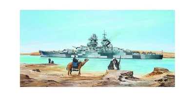 Acorazado Richelieu francés escala 1/350 trompetista Foto 1 de 4