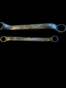 Vintage Blue-Point 5/16 x 11/32 XI 2022"& 5/ 8"x 11/32" XI 1415 Box End Wrench - Bild 1 von 6