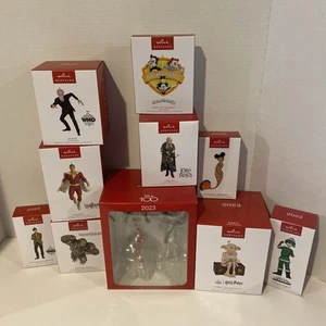 10er Set 2023 Hallmark Andenken Ornamente - Neu - Bild 1 von 14