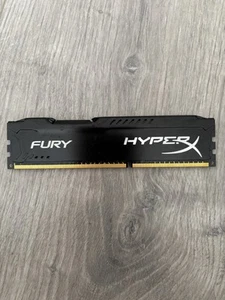 HyperX Fury Black DDR3 SDRAM 4GB (HX318C10FBK/4), 1.5V, Used - Picture 1 of 6