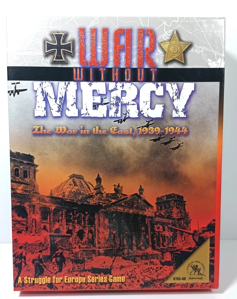 Clash Of Arms Wargames War Without Mercy The War In The East 39-44  Please Read - Image 1 of 4