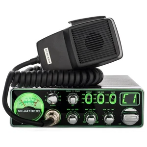RADIO COMPACTA DE 10 METROS STRYKER SR447HPC2 55 VATIOS AM/FM 3 COLORES CARA SELECCIONABLE - Imagen 1 de 2