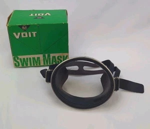 Vintage 1960s Voit Scuba Swim Diving Mask with Box - Picture 1 of 12