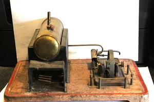 Vintage German Steam Engine Unrestored But Working see Video - Picture 1 of 7