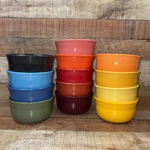 1 Fiestaware GUSTO SCHALE Fiesta USA HLC 6"W x 3"H Chili Schüssel Farbe wählbar - Bild 1 von 24