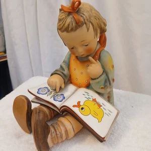 Hummel Bücherwurm HUM #3/II Mädchen groß 9 cm groß TMK 5 wunderschön! Selten - Bild 1 von 11
