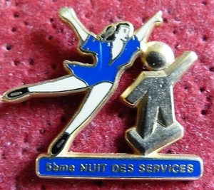 PIN'S KUNSTLAUF 3. NACHT DES SERVICE ZAMAC DECAT PARIS - Bild 1 von 1