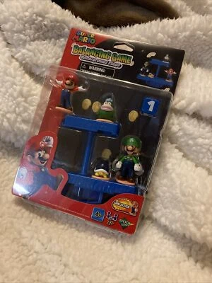 Juego de Equilibrio Super Mario GROUND STAGE - Sistema de Enlace de Época Dados 4 Personajes Foto 1 de 2