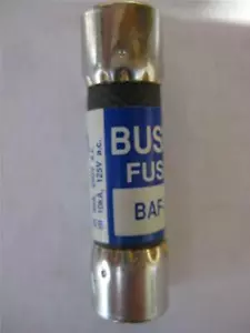 1X BUSSMANN FUSE BAF 20, 25 o 30 amperios 125V 13/32"" x 1-1/2"" "NUEVO DE LOTE ANTIGUO" - Imagen 1 de 4