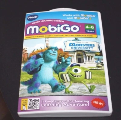New Vtech Mobigo Monsters University Game Ages 4-6 Educational  --JJX -9 - Image 1 of 4