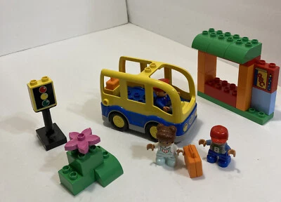 lego duplo 10528 school bus driver & kids set - Image 1 of 3