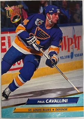 1992-93 Ultra #185 Paul Cavallini - Image 1 of 2