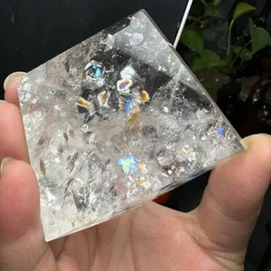 Top Natural Clear Quartz conformal Crystals Tower Point Reiki Healing 0.92LB - Picture 1 of 9