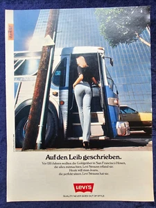 Levi´s Jeans , originale Werbung aus 1980 - Picture 1 of 1