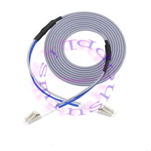 60M Armored Cable Fiber Patch Cord LC to LC UPC Pigtail Multi-Mode Cables Duplex - Afbeelding 1 van 1