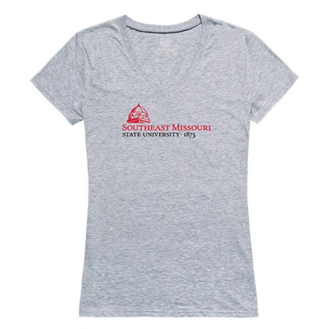 Southeast Missouri State University Redhawks NCAA Women's Seal Tee T-Shirt Cover