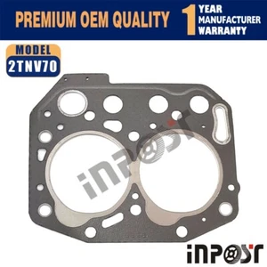 New Head Gasket for Thermo King TK270 TK2.70 Yanmar 2D70E 2TNV70 Engine Graphite - Picture 1 of 6