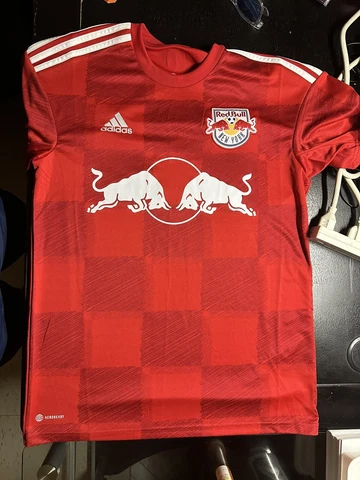NY Red Bulls 22-23 authentic Jersey Mens Medium Cover