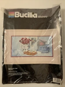 Bucilla “Once Upon A Time” #40282 Cross Stitch Kit 8x16”-NEW - Picture 1 of 5