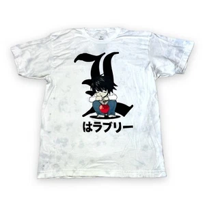 Ripple Junction Death Note T-Shirt Mens Size Large White Tie Dye Hot Topic - Picture 1 of 3