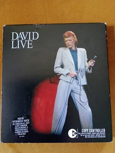 David Bowie David Live EMI 2005 stereo mix 2xCDs ** copy control technology ** - Picture 1 of 1