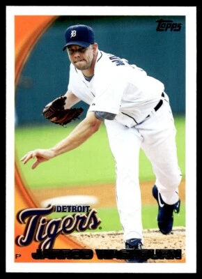 2010 Topps #277 Jarrod Washburn - Detroit Tigers - Image 1 of 2