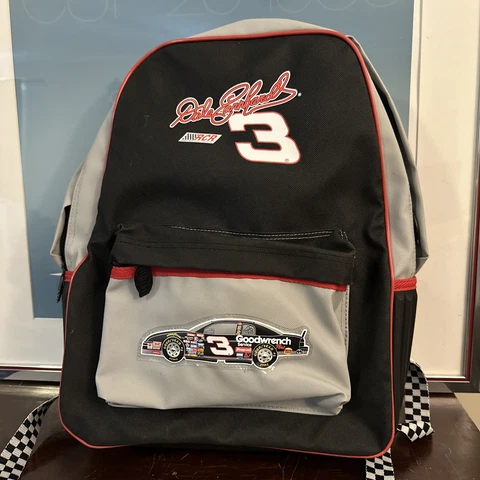 VINTAGE NASCAR DALE EARNHARDT #3 THE INTIMIDATOR  BACKPACK NEW Cover