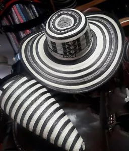 Sombrero Colombiano Sombrero Sinuano Vueltiao Caña Flecha 21 Vueltas + Estuche Original - Imagen 1 de 9