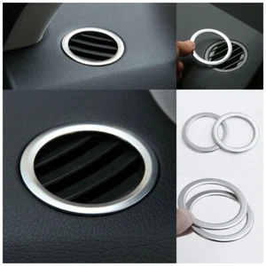 Dashboard Air Outlet Decoration For Mercedes-Benz GLK ML GL B-Class ABS Silver - Picture 1 of 1