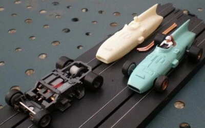 1/64 HO NOVI VESPA BETTENHAUSEN 1957 RESIN BODY ONLY ( TYCO AFX AURORA ...) - Image 1 of 2