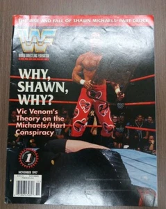 Vintage December 1997 WWF Magazine. Shawn Michaels. K2519 - Picture 1 of 3