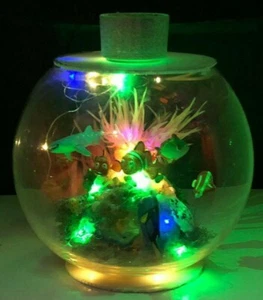 Finding Nemo and friends Handmade Dc/Ln fairy lamps and figurines - Picture 1 of 2