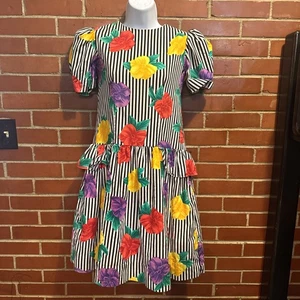 Sylvia Whyte Vintage Girls Dress Size 12 - Picture 1 of 8
