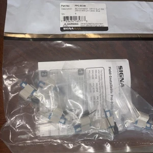Signamax FPC-SC09 SC singlemode fiber optic connector PACK OF 6 - Afbeelding 1 van 4