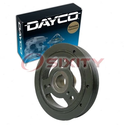 Balanceador armónico de motor Dayco para Jeep TJ 1997-2002 2,5 L L L4 bloque de cilindros be Foto 1 de 4