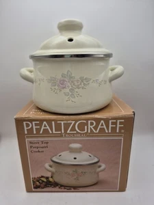NIB Pfaltzgraff Trousseau Metal Potpourri Cooker 96-056 New In Box 1988 - Picture 1 of 5