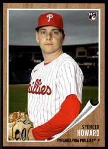 Topps Archives Spencer Howard 2021 novato Philadelphia Phillies #56 - Imagen 1 de 2