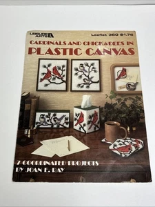 Cardinals and Chickadees 7 Projects Plastic Canvas Pattern READ - Picture 1 of 4